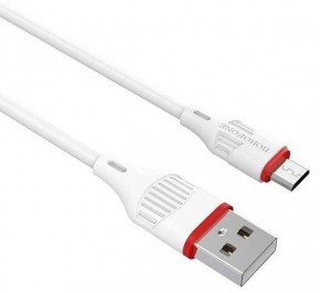 کابل مبدل بروفون USB to MicroUSB 1m BX17