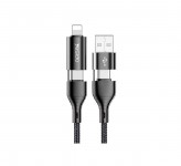 کابل مبدل یسیدو USB to USB-C/Lightning 1.2m CA59