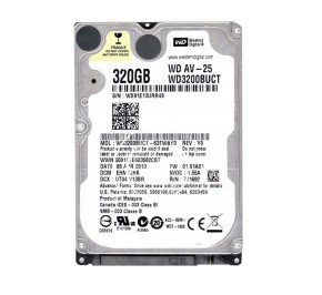 هارد وسترن دیجیتال WD3200BUCT 320GB