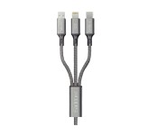کابل مبدل ارلدام USB to MicroUSB/Type-c/lightning