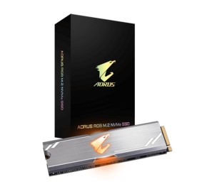 حافظه SSD گیگابایت Aorus RGB M.2 Nvme 256GB