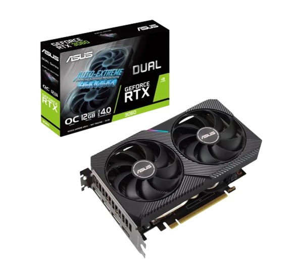 کارت گرافیکASUS Dual GeForce RTX3060 OC Edition 12GB