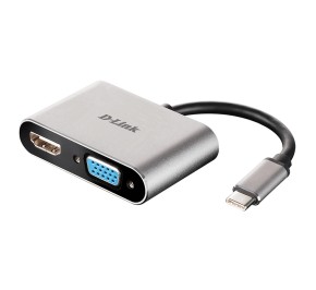 مبدل دی لینک USB Type-C to VGA/HDMI DUB-V210