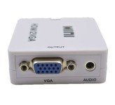 مبدل HDMI to VGA وی نت VCO-DP2VGA با کابل صدا