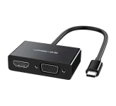 مبدل USB Type-C به HDMI و VGA یوگرین MM123