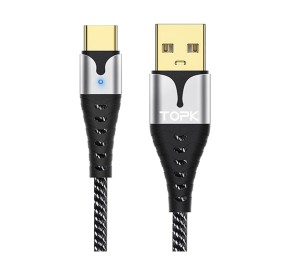 کابل مبدل تاپکی USB to USB Type-C 1m AN83