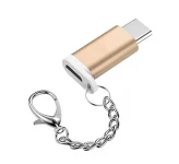 مبدل ریمکس KEYCHAIN-231 Micro USB To Type-C