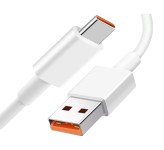 کابل تبدیل شیائومی USB-A به USB-C یک متری 6A