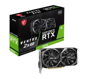 کارت گرافیک ام اس آی RTX 3050 VENTUS 2X XS 8G OC 8GB