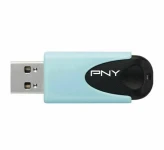 فلش مموری پی ان وای Attache4 Turquoise 64GB USB 2.0