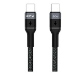 کابل لینک یو اس بی تایپ سی پی زد ایکس V206c 1m