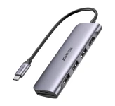 هاب یو اس بی تایپ سی یوگرین CM511 60383 6Port