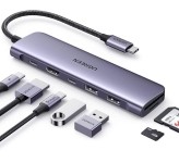 هاب USB Type-C یوگرین CM195 15214 7Port
