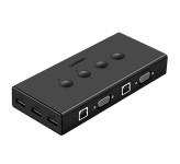 سوئیچ کی وی ام یوگرین 4 پورت CM154 50280