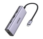 هاب یو اس بی تایپ سی یوگرین CM490 8Port