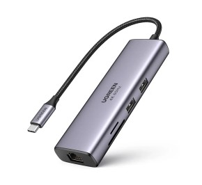 هاب یو اس بی تایپ سی یوگرین CM512 7Port