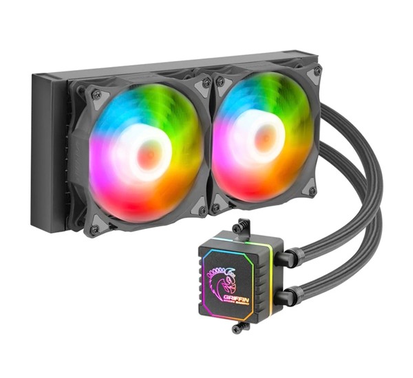 فن سی پی یو گرین GLACIER 240 ECO ARGB