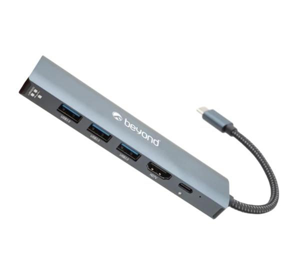 هاب یو اس بی تایپ سی بیاند BA-415 6Port