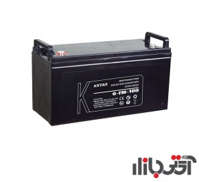 باتری سیلد اسید کی استار 12V 100A
