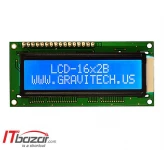 ماژول نمایشگر LCD کاراکتری آبی 16x2