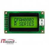 ماژول نمایشگر LCD کاراکتری سبز 8x2