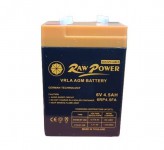باتری سیلد اسید راو پاور 6RP4.5FA 6V 4.5AH