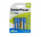 باتری نیم قلمی آلکالاین گلدن پاور Power P+US 4Pack