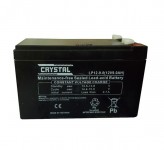 باتری سیلد اسید کریستال 12 ولت 9 آمپر ساعت LP12-9.0