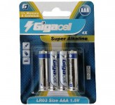 باتری نیم قلمی گیگاسل Super Alkaline 1.5V 4Pack