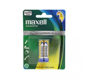 باتری نیم قلمی مکسل Alkaline Battery 1.5v 2pack