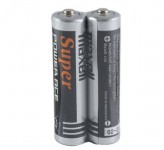 باتری نیم قلمی مکسل Super 1.5v 2pack