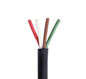 کابل قدرت مفتولی شهاب برتر 4x1