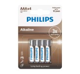 باتری نیم قلمی فیلیپس Entry alkaline LR03A4B 1050mAh