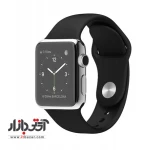 ساعت هوشمند اپل Silver Case Black Band 42mm