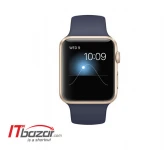 ساعت هوشمند اپل Gold Case Midnight Blue Band 38mm