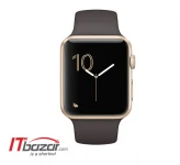 ساعت هوشمند اپل Gold Case Cocoa Band 42mm