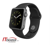 ساعت هوشمند اپل Space Gray Case Black Band 42mm