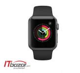 ساعت هوشمند اپل Space Gray Case Black Band 38mm