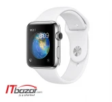 ساعت هوشمند اپل S-Steel Case White Band 42mm