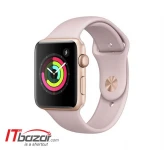 اپل واچ 3 Gold Case with Pink Sand Band 38mm