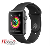 اپل واچ 3 Space Gray Case with Gray Band 42mm