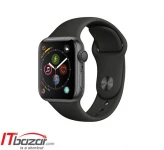 اپل واچ 4 Space Gray Aluminum Case Sport Band 40mm