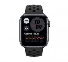 اپل واچ 6 Space Aluminum Case Black Nike Band 44mm