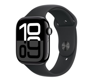 اپل واچ سری 10 46mm Aluminum Case Sport Band مشکی