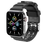 بند سیلیکون آها استایل اپل واچ 41/45 میلیمتری WA12