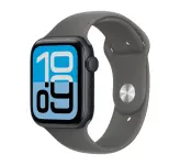 اپل واچ 11 مشکی 44mm بدنه آلومینیوم با بند اسپرت