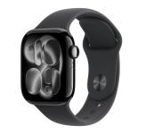 اپل واچ 11 مشکی 46mm بدنه آلومینیوم با بند اسپرت