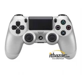 گیم پد وایرلس پلی استیشن سونی PS4 DualShock Silver