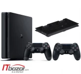 پلی استیشن PS4 Slim 1TB Region 2 با پایه نگهدارنده