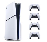 پلی استیشن 5 اسلیم 1 ترابایت با 3 کنترلر